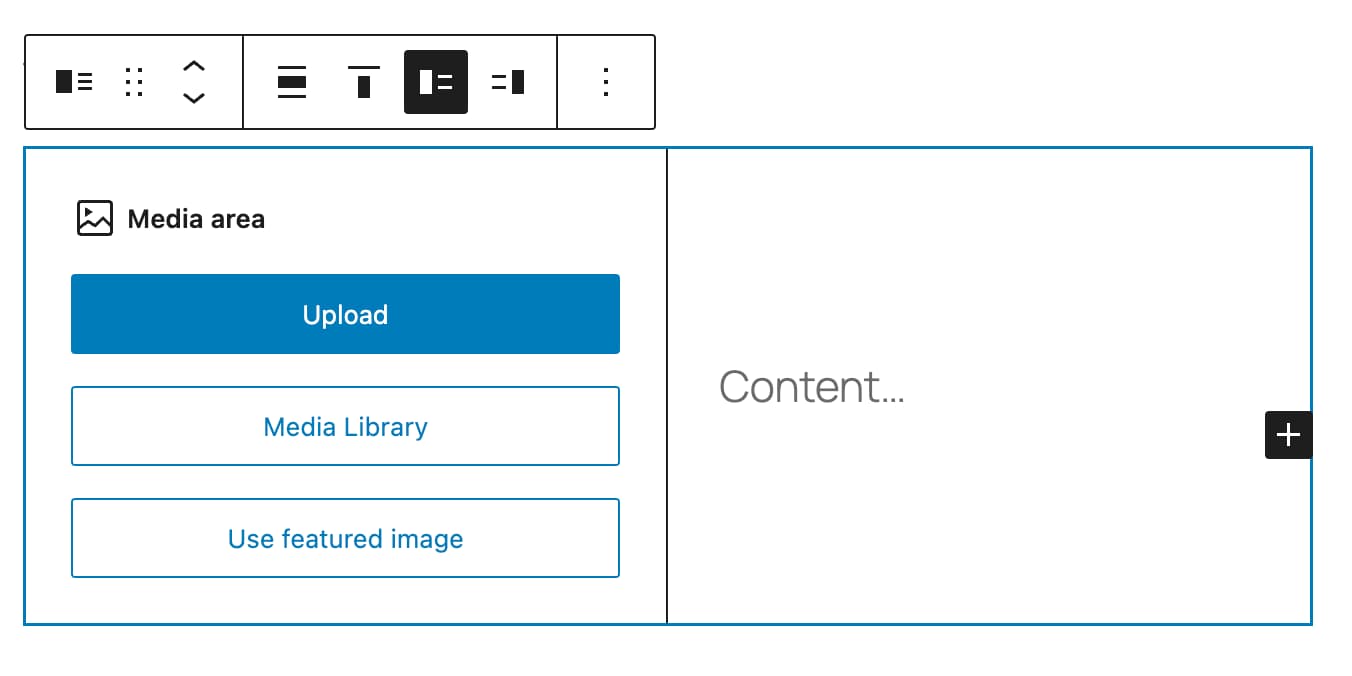 Media & Text block – Documentation – WordPress.org