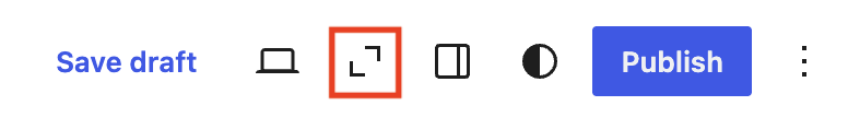 Zoom out toggle